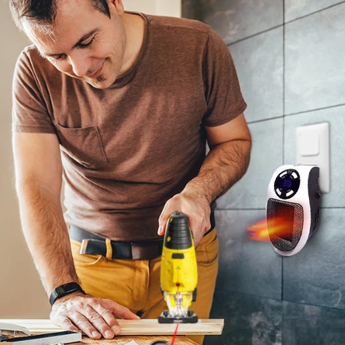 guy working next to EcoHeat